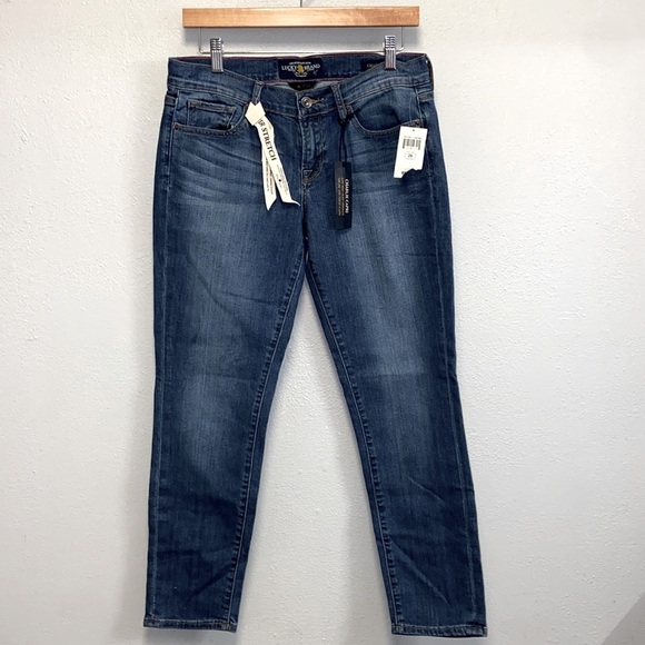 Lucky Brand Denim - Lucky Brand Size 8/29 NTW Low-rise Charlie Capri Denim Jeans: 3086